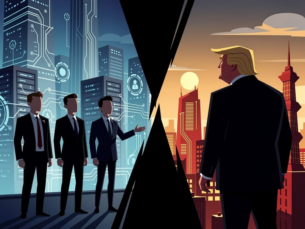 Creadores de IA piden acompasar el desarrollo; Trump se niega por temor a ceder ante China
